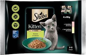Sheba Kitten Selezione Assortita in Salsa 4x85g Sheba Kitten Selezione Assortita in Salsa 4x85g